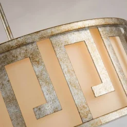 Sklep Kaja Lampa wisząca do klasycznego wnętrza GN-LEMURIA-P-L z serii LEMURIA postarzanezłoto Flash Sale