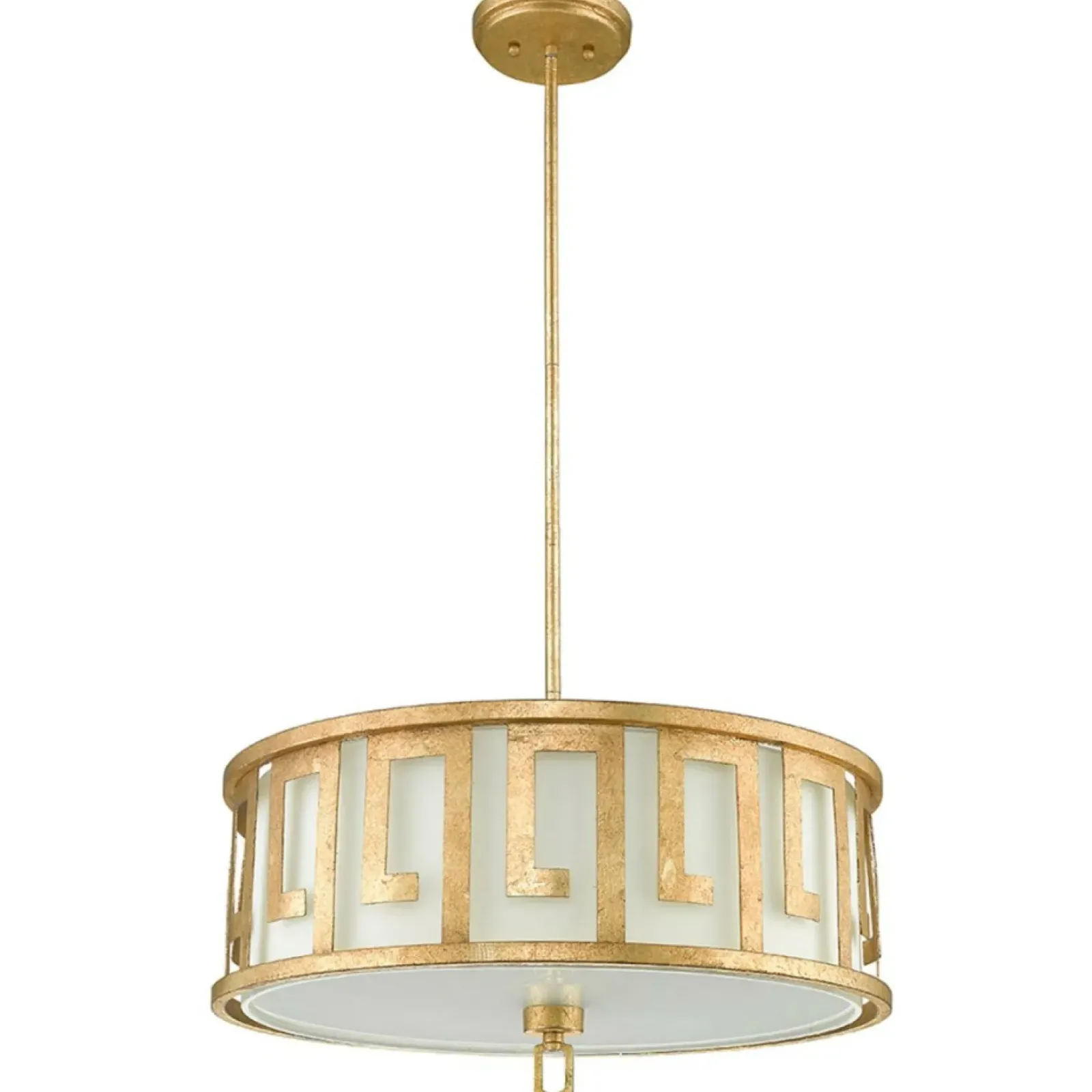 Sklep Kaja Lampa wisząca do klasycznego wnętrza GN-LEMURIA-P-L z serii LEMURIA postarzanezłoto Flash Sale