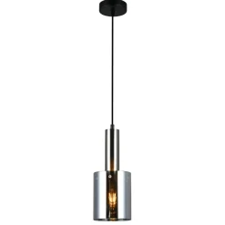 Sklep Kaja Lampa wisząca do loftowej kuchni PND-5581-1-SC+SG SARDO | Kaja Sale