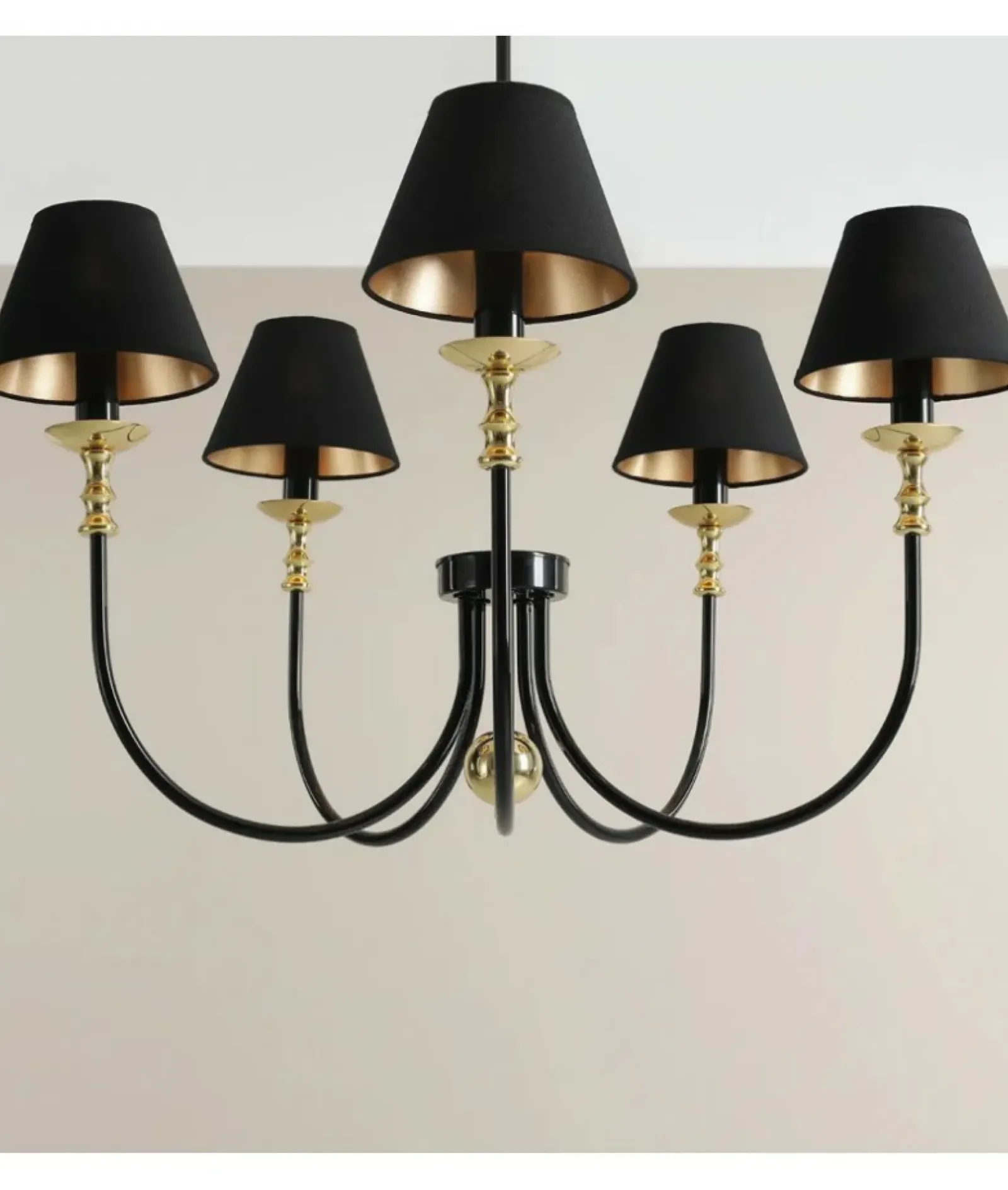 Sklep Kaja Lampa wisząca do salonu w stylu glamour 1118F1 z serii ROMA | Kaja* Żyrandole Z Abażurem|Randole Tradycyjne