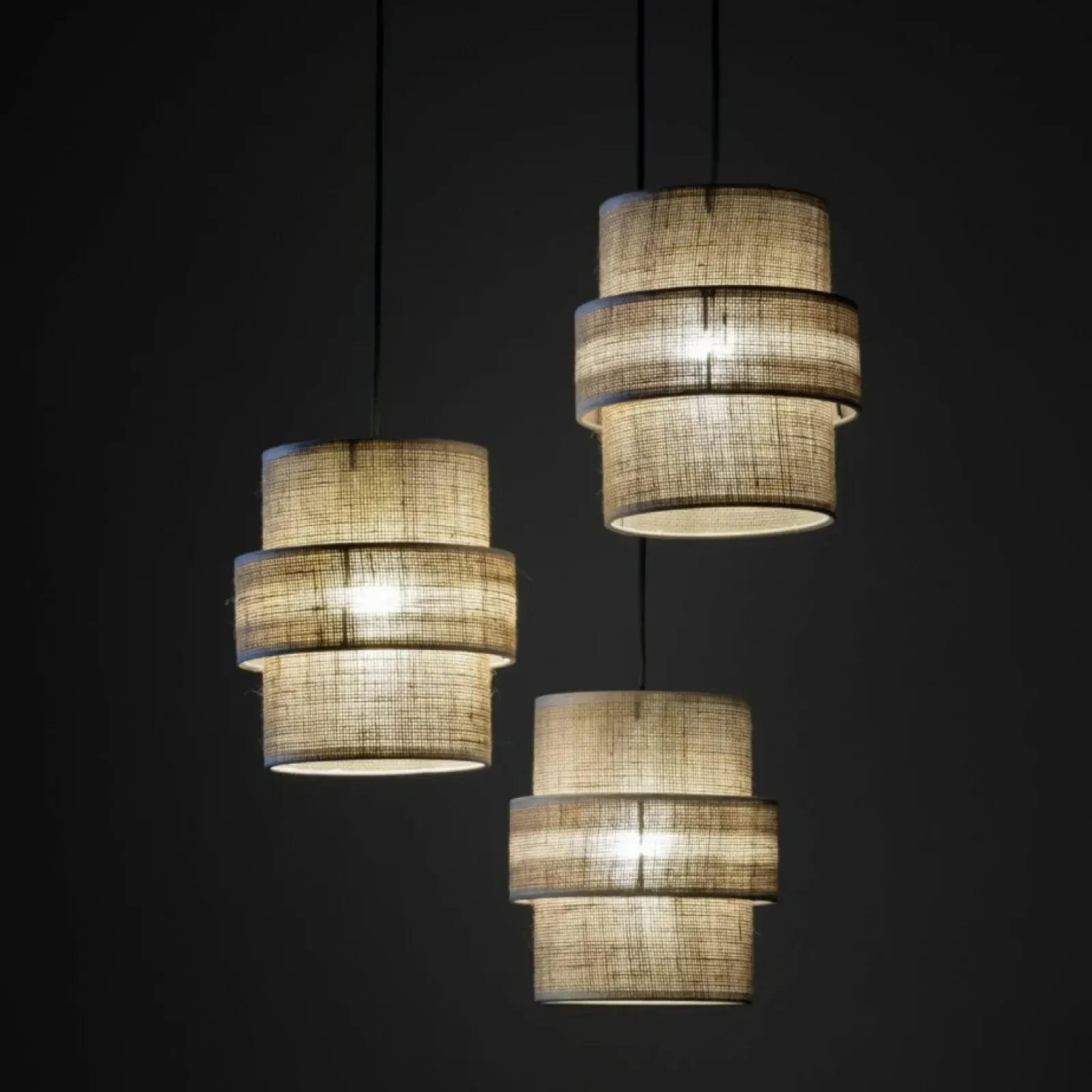 Sklep Kaja Lampa wisząca do sypialni w stylu boho TK 6098 CALISTO JUTA | Kaja Hot