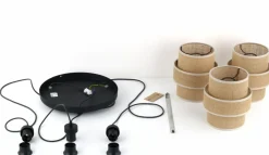 Sklep Kaja Lampa wisząca do sypialni w stylu boho TK 6098 CALISTO JUTA | Kaja Hot