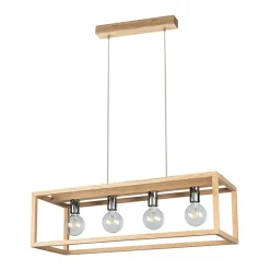 Sklep Kaja Lampa wisząca drewniana skrzynka wisząca 61500474 KAGO | Kaja Sale