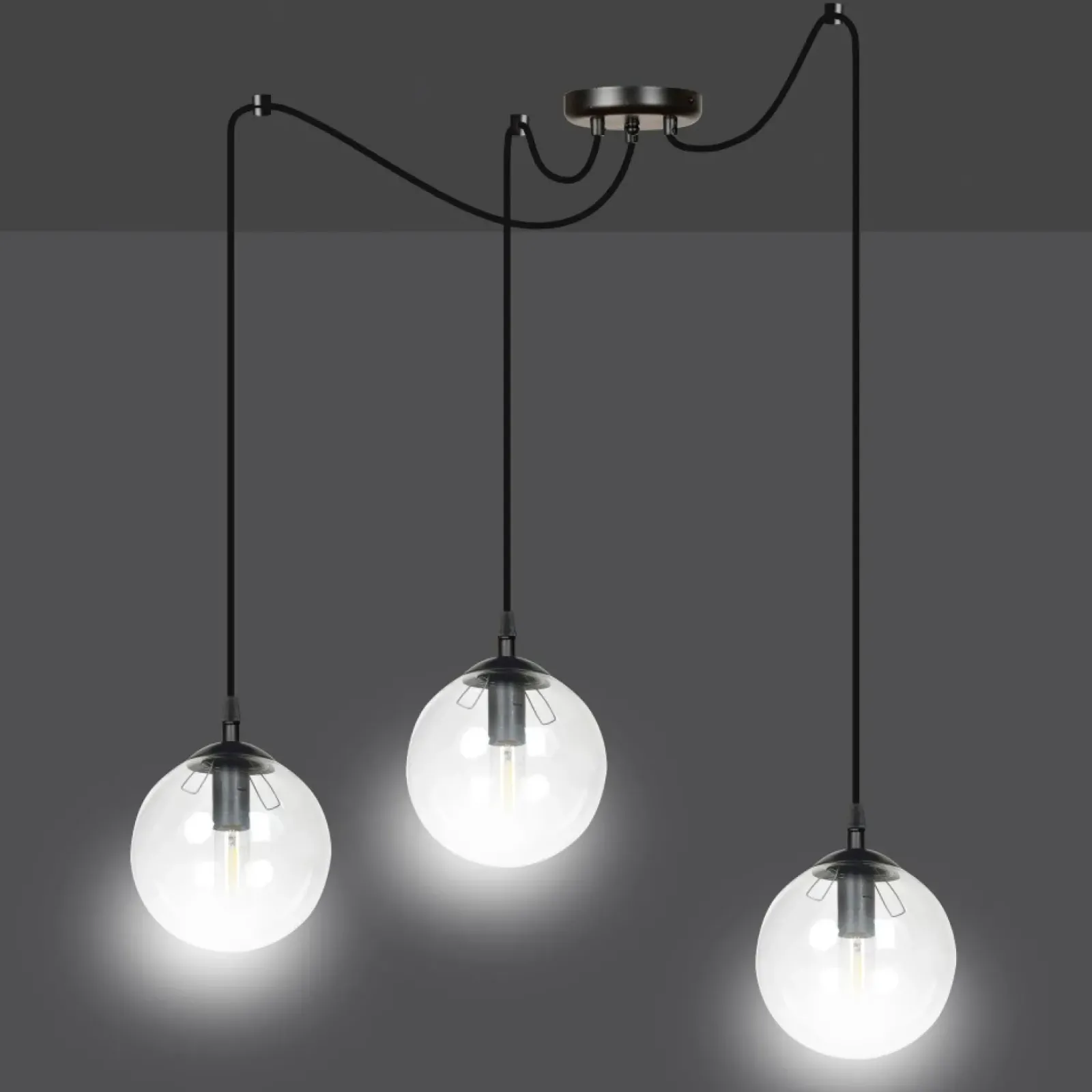 Sklep Kaja Lampa wisząca idealna do oświetlenia salonu 936/3 | Kaja Oświetlenie Discount
