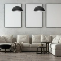 Sklep Kaja Lampa wisząca, klosz w kolorze czarno-białym MLP8955 z serii BETA | Kaja Oświetl Flash Sale