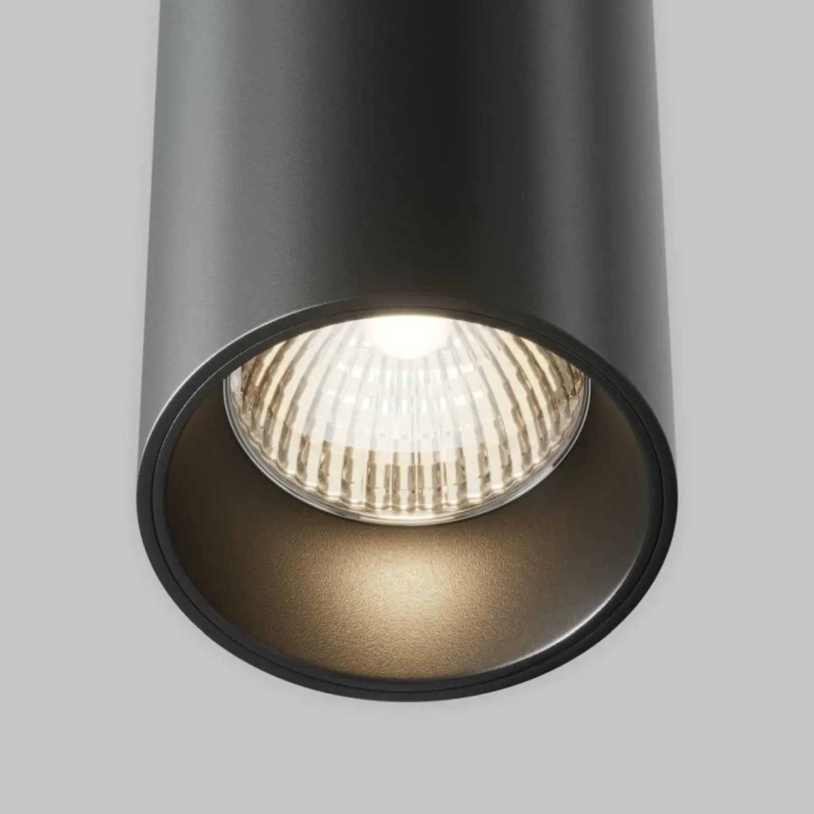 Sklep Kaja Lampa wisząca, krótka, czarna tuba P089PL-25W3K-B z serii EFIR Discount