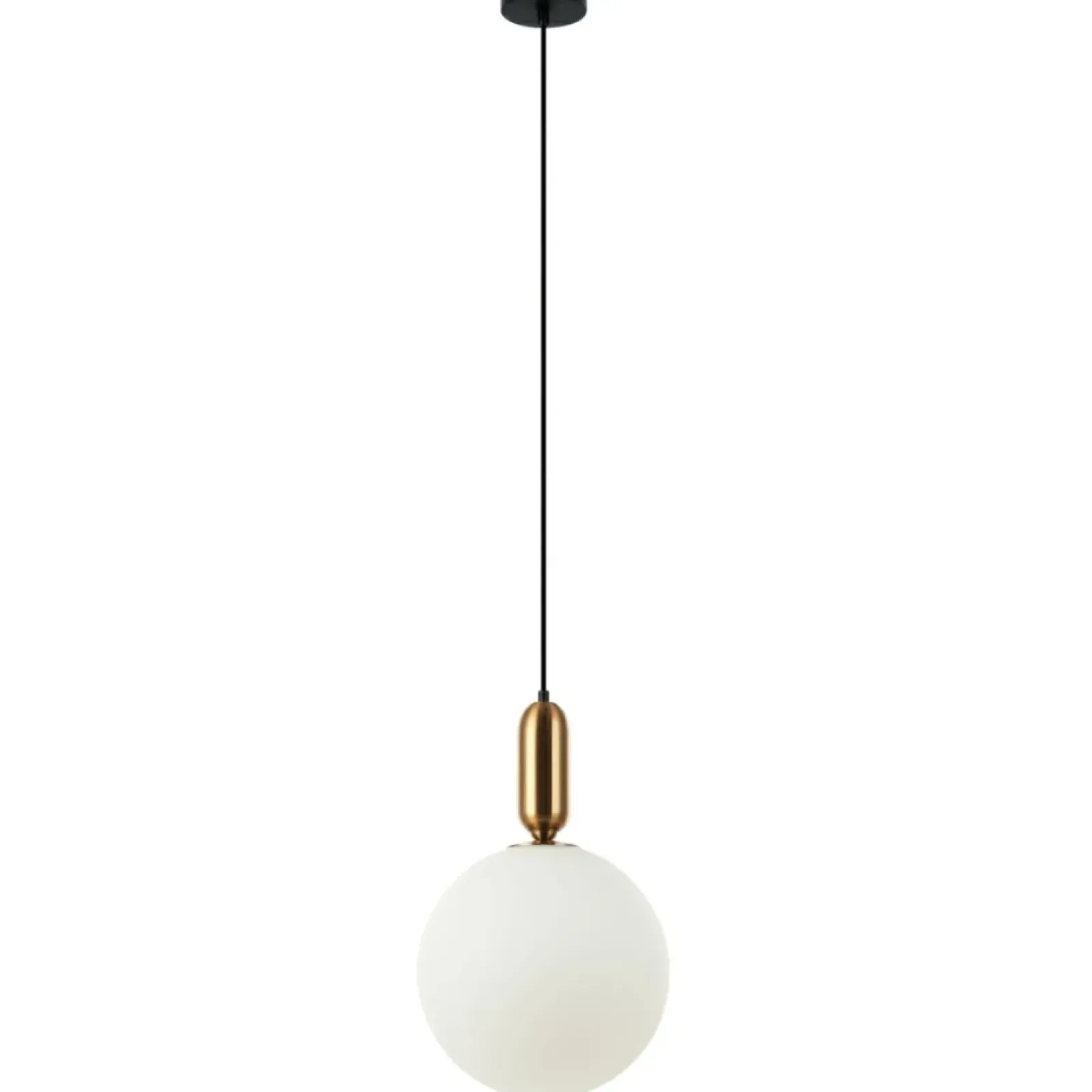 Sklep Kaja Lampa wisząca kulka z kloszem PND-02340-1L-BRO ALDEVA | Kaja Outlet