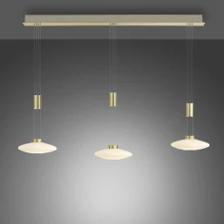 Sklep Kaja Lampa wisząca LED 3 źródła, barwa ciepła 2081-60 z serii LAUTADA mosiądz Cheap