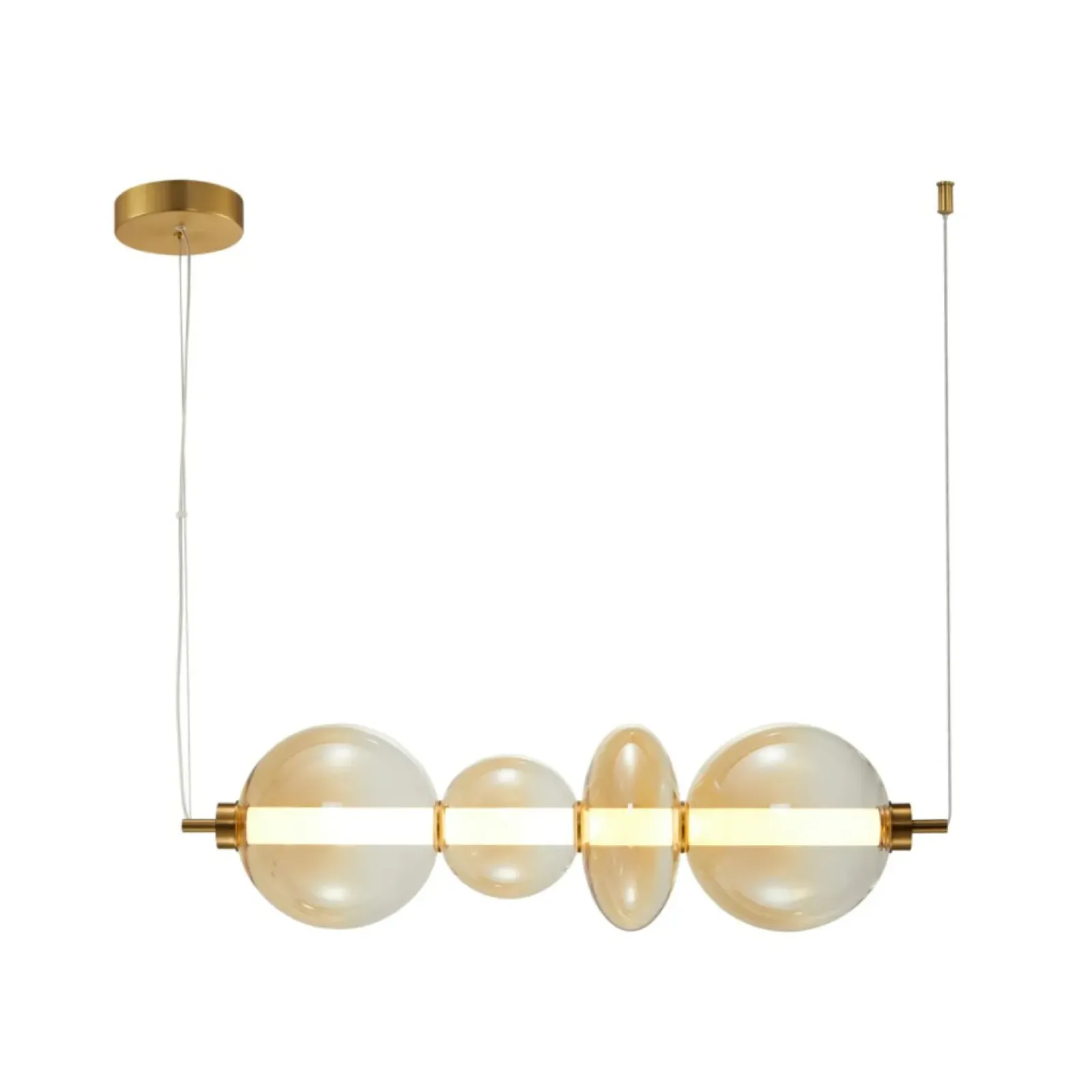 Sklep Kaja Lampa wisząca LED antyczny brąz PND-24352-36W-AB-AMB SONTE | Kaja Cheap