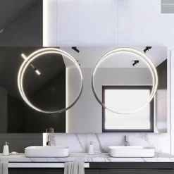 Sklep Kaja Lampa wisząca LED do wewnątrz obręczy 60 cm 67950 ECHO | Kaja Hot