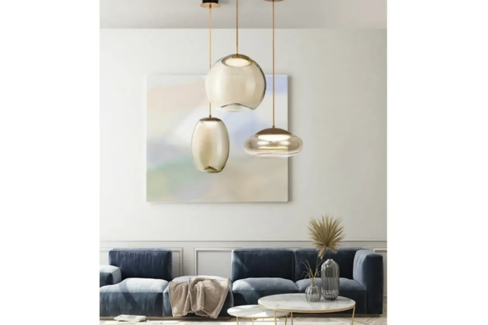Sklep Kaja Lampa wisząca LED idealna do salonu AZ4668 HELENA | Kaja Oświetlenie Outlet