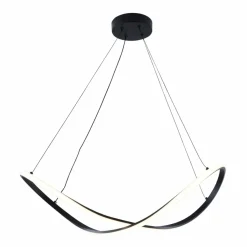 Sklep Kaja Lampa wisząca LED o nieregularnym kształcie 19600P-BK ERDA | Kaja Clearance