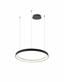 Sklep Kaja Lampa wisząca LED obręcz ⌀47,5cm ze ściemniaczem AZ5016 AGNES | Kaja Store