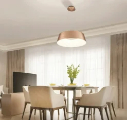 Sklep Kaja Lampa wisząca LED w kolorze szczotkowanego złota AZ5095 EMMA | Kaja Hot