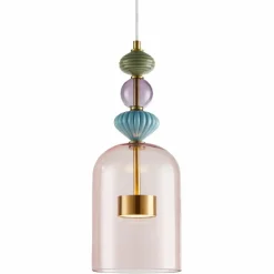 Sklep Kaja Lampa wisząca LED z kolorowymi kloszami ML0357 ARTE | Kaja Oświetlenie Outlet