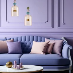 Sklep Kaja Lampa wisząca LED z kolorowymi kloszami ML0357 ARTE | Kaja Oświetlenie Outlet
