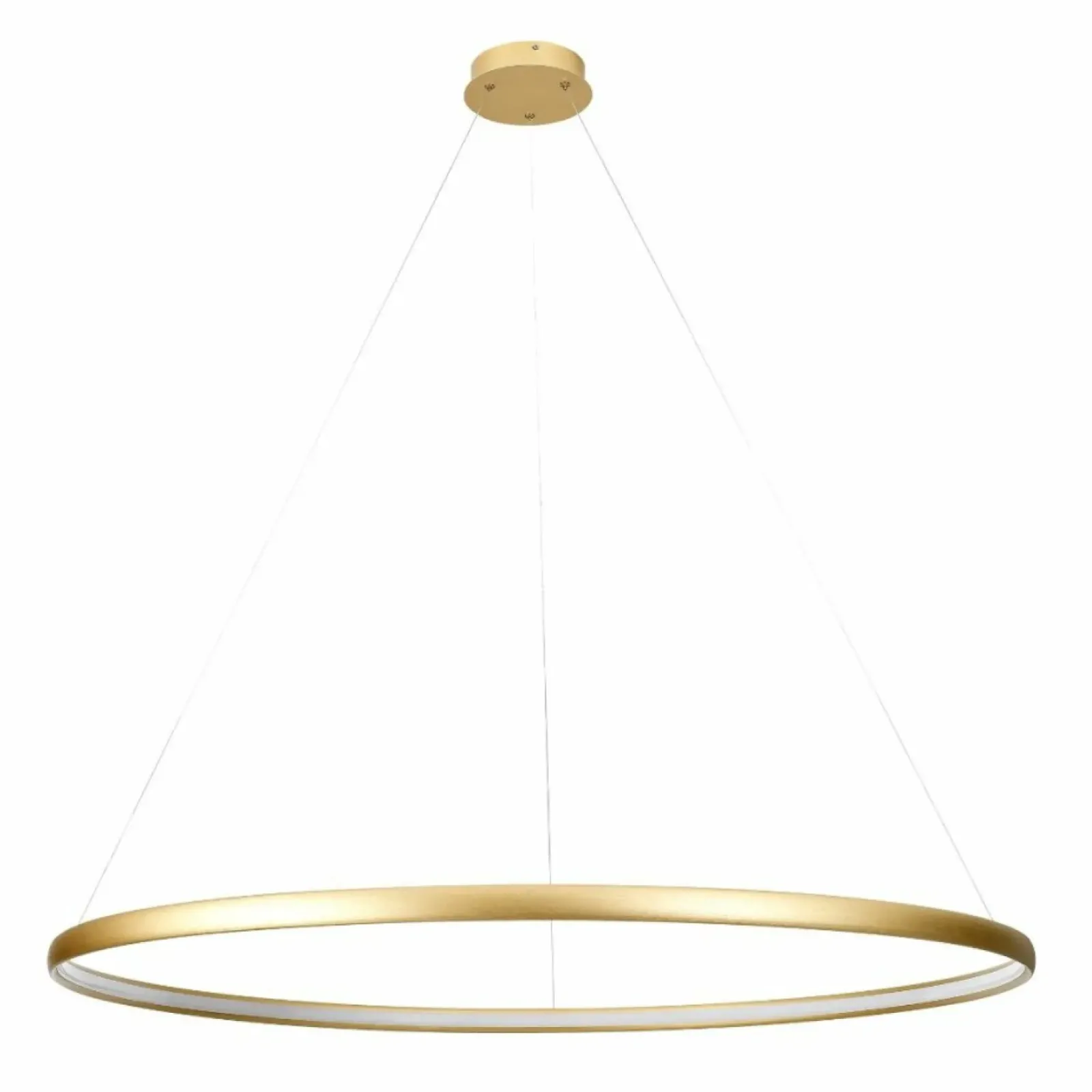 Sklep Kaja Lampa wisząca LED złoty okrąg PL210503-1200-GD CARLO | Kaja Outlet