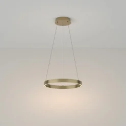 Sklep Kaja Lampa wisząca, ledowa obręcz 25W MOD058PL-L22BS3K z serii RIM | Kaja Cheap