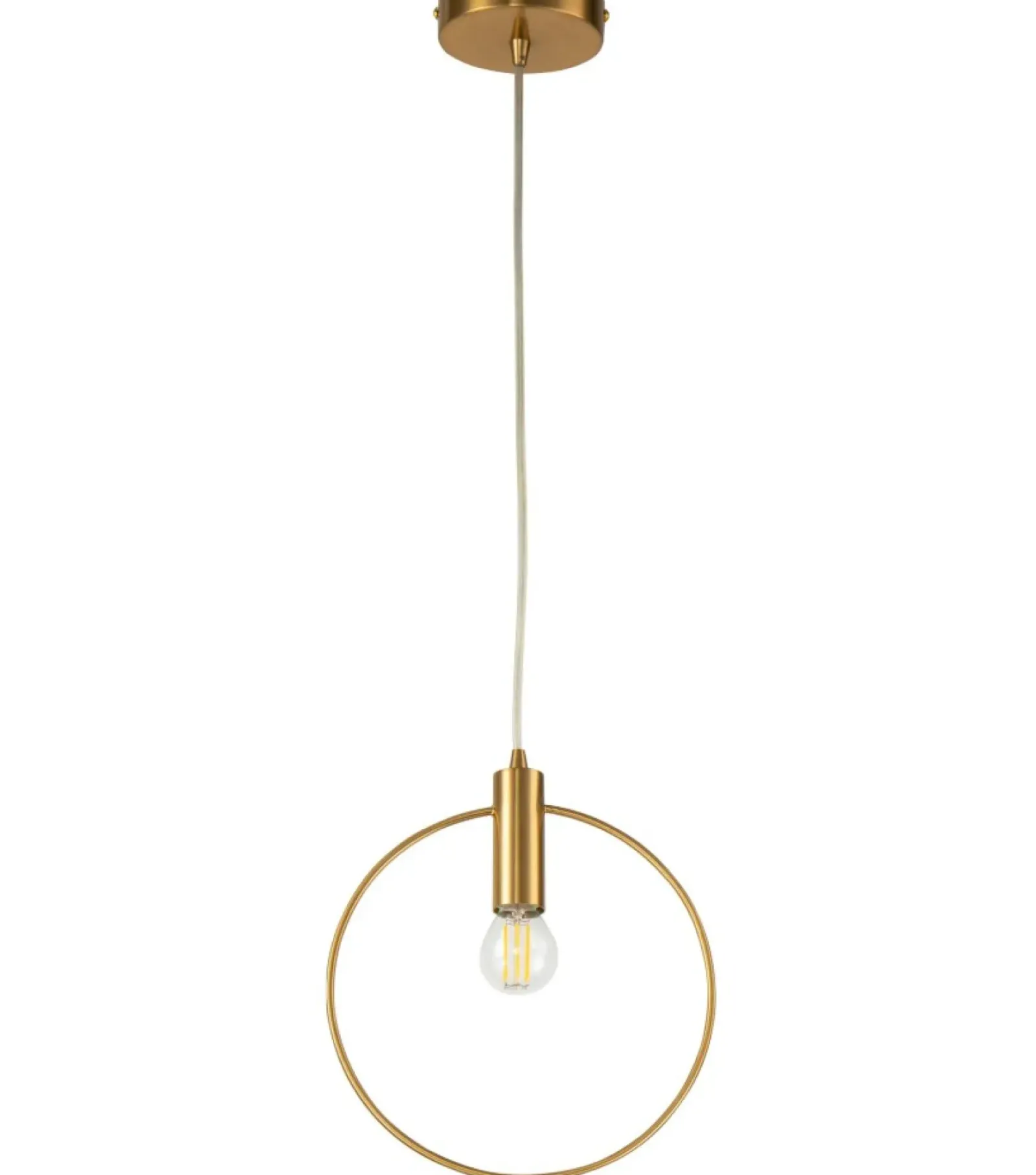 Sklep Kaja Lampa wisząca minimalistyczna złota LEDEA 50101232 ERIE | Kaja Store