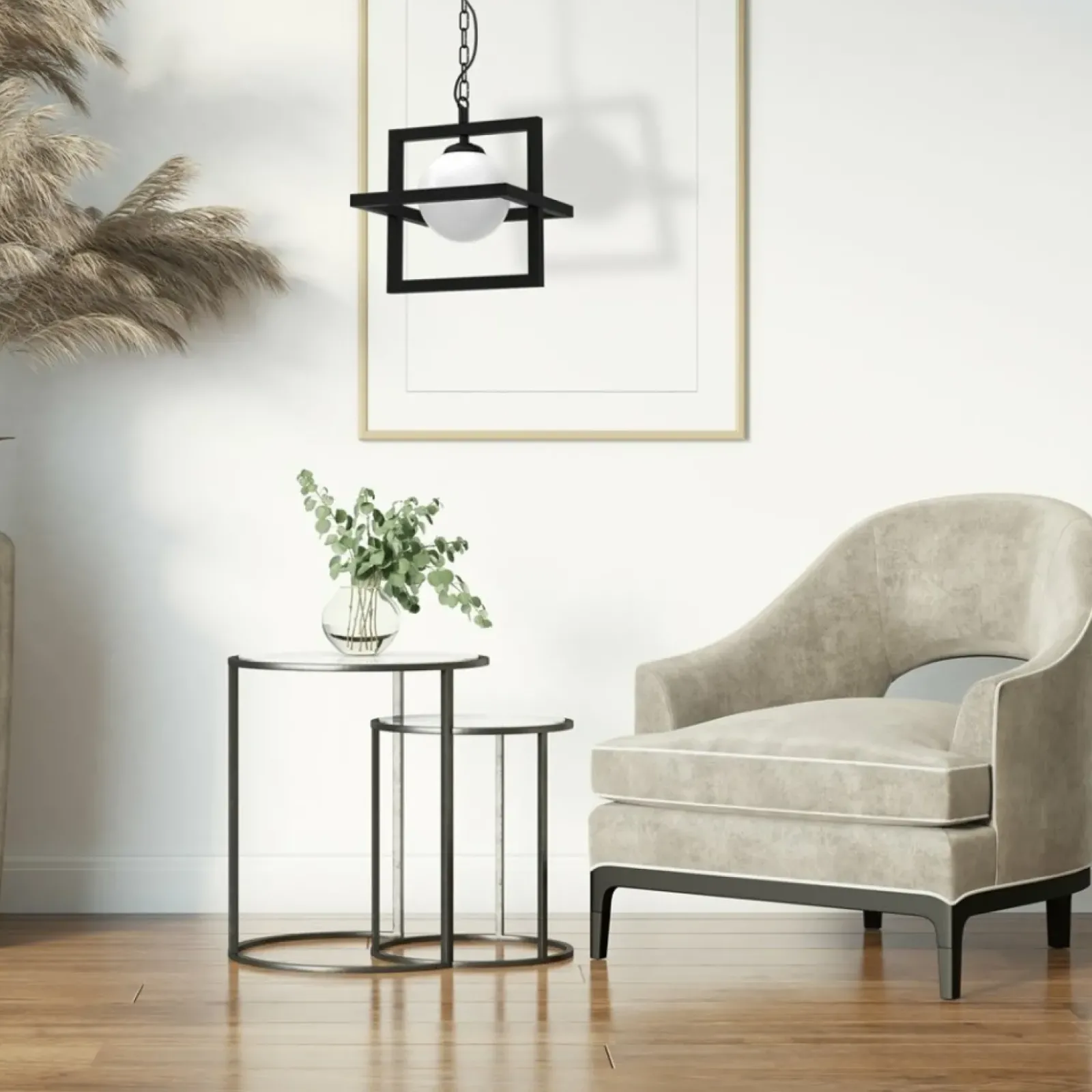 Sklep Kaja Lampa wisząca na łańcuszku, industrialna MLP8568 z serii DIEGO | Kaja Oświetleni Fashion