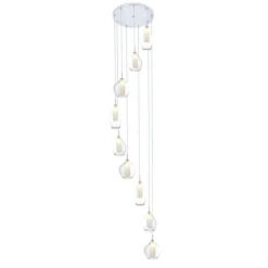 Sklep Kaja Lampa wisząca na owanej podsufitce AZ3102 AMBER | Kaja chrom Discount