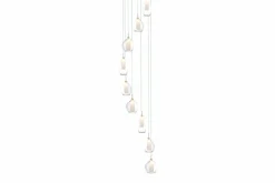 Sklep Kaja Lampa wisząca na owanej podsufitce AZ3102 AMBER | Kaja chrom Discount