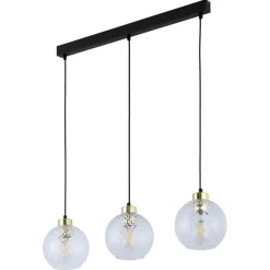 Sklep Kaja Lampa wisząca na listwie, klosze imitujące kryształ TK 4587 DEVON Cheap