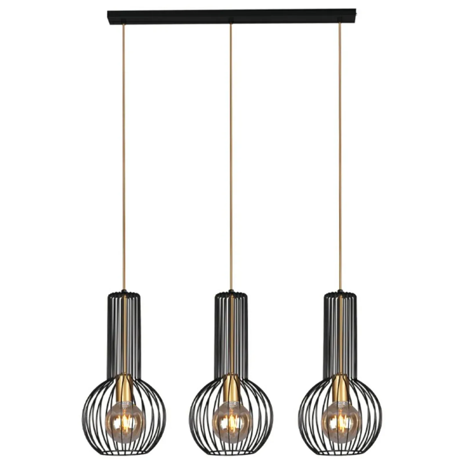 Sklep Kaja Lampa wisząca na listwie, nad blat K-4521 ARVI BLACK | Kaja Cheap