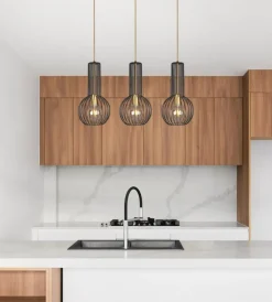 Sklep Kaja Lampa wisząca na listwie, nad blat K-4521 ARVI BLACK | Kaja Cheap