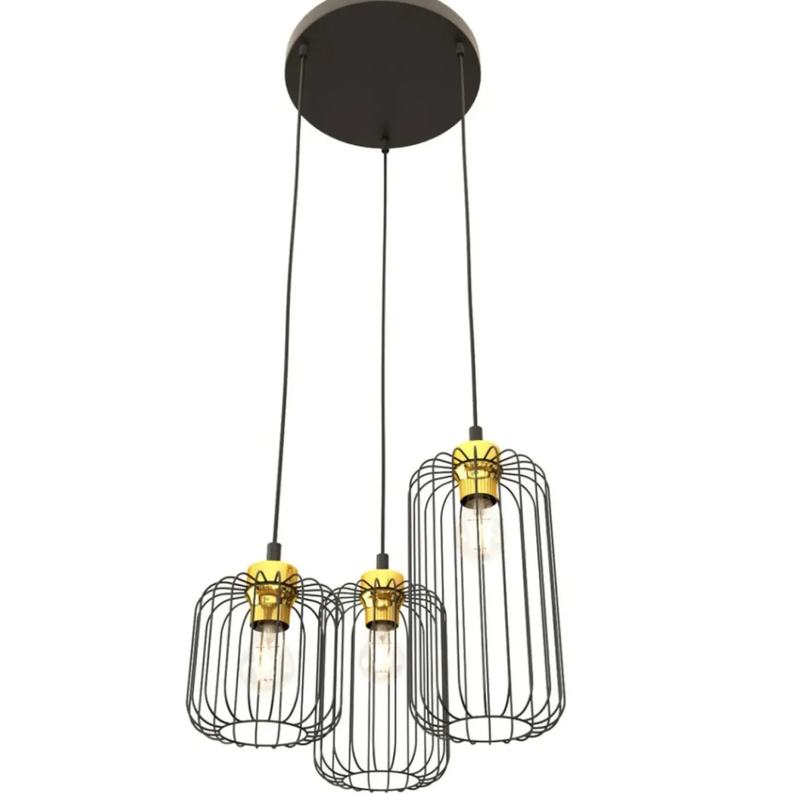 Sklep Kaja Lampa wisząca na okrągłej podstawie 1364/3PREM z serii VANDER Outlet