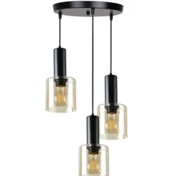 Sklep Kaja Lampa wisząca na okrągłej podstawie 33-21328 ISAR | Kaja Oświetlenie Outlet