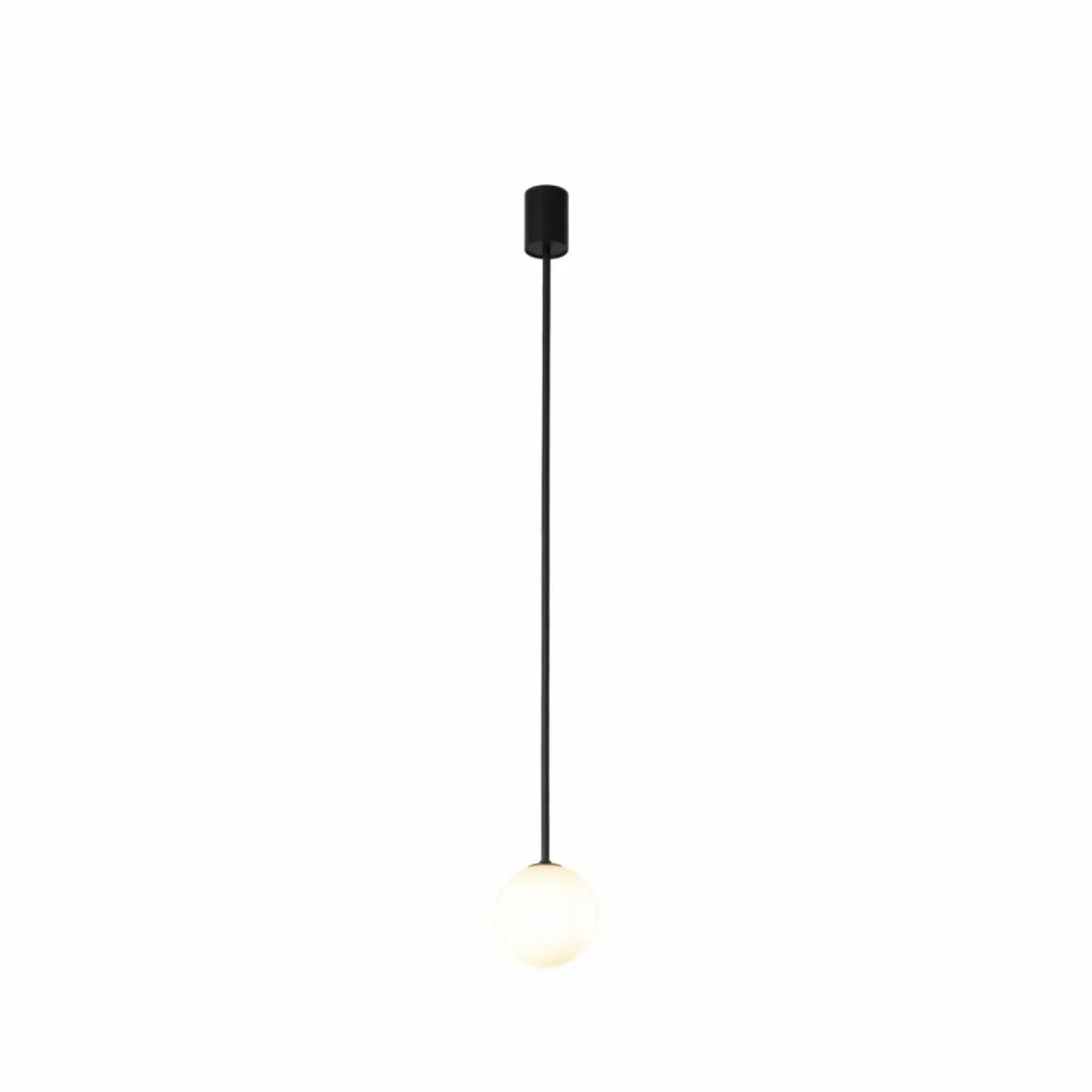 Sklep Kaja Lampa wisząca na sztywnym pręcie, okrągły klosz 10307 KIER | Kaja Fashion