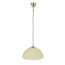 Sklep Kaja Lampa wisząca na złotym łańcuszku, z kloszem 31-16300 z serii TREZZA* Randole Tradycyjne