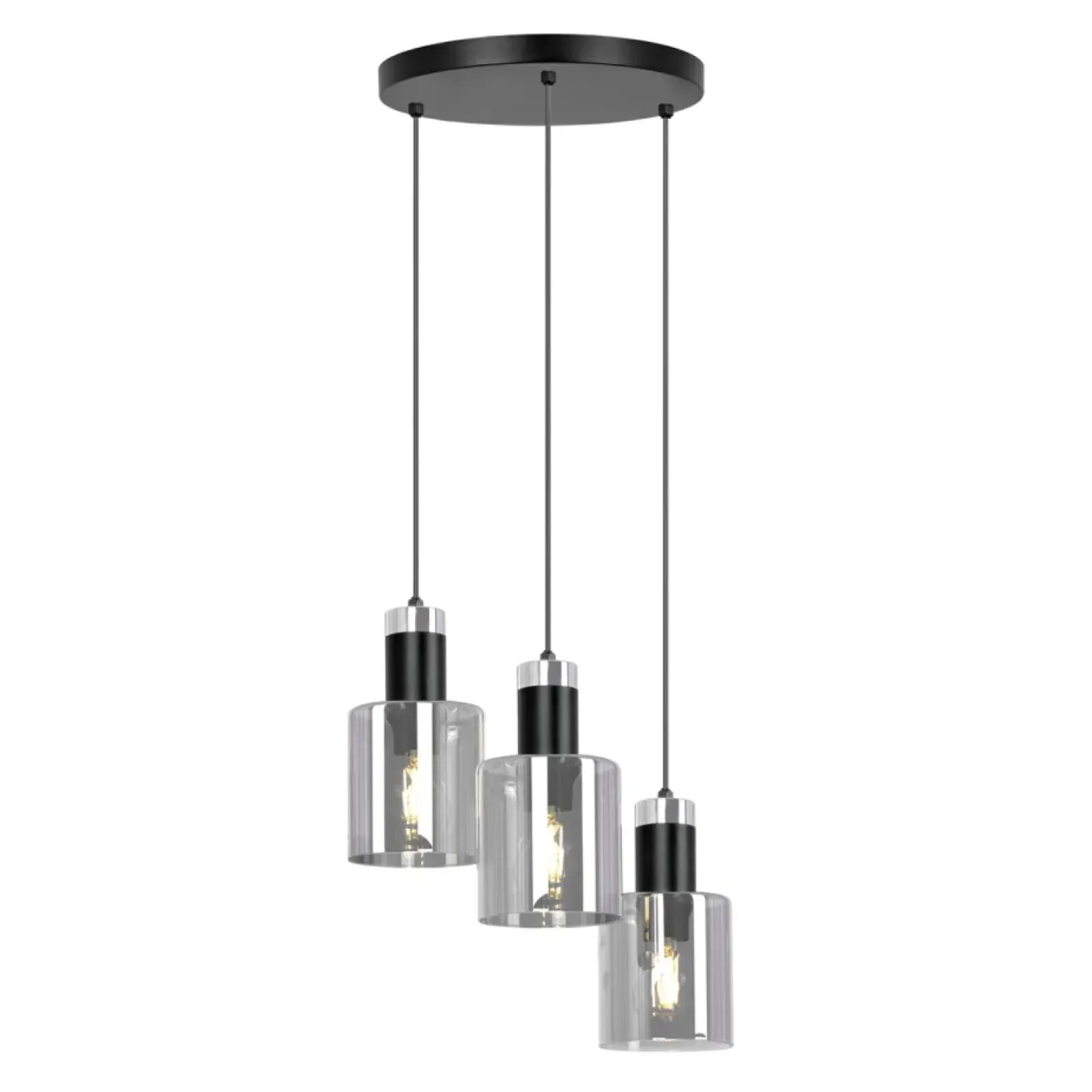 Sklep Kaja Lampa wisząca nad okrągły stół, kolor grafit K-5252 z serii BRUS Flash Sale