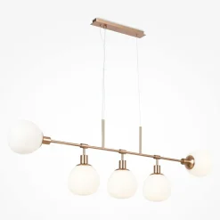 Sklep Kaja Lampa wisząca nad stół w jadalni MOD221-PL-05-G ERICH | Kaja mosiądz Best Sale