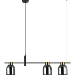 Sklep Kaja Lampa wisząca nad stół w jadalni PND-66892-3-BK-SG z serii SERVIO Best Sale