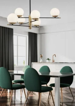 Sklep Kaja Lampa wisząca nad stół w salonie MOD048PL-06G NOSTALGIA | Kaja Fashion