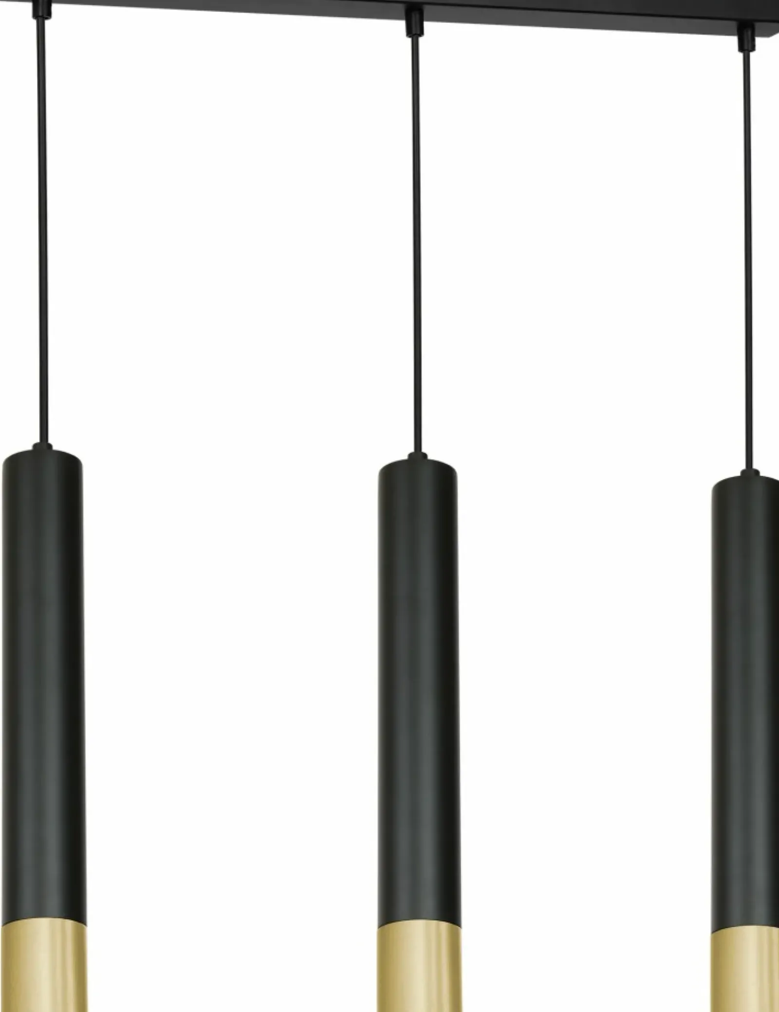 Sklep Kaja Lampa wisząca, nad wyspę kuchenną, czarno-złota LX 1566 z serii NEST New