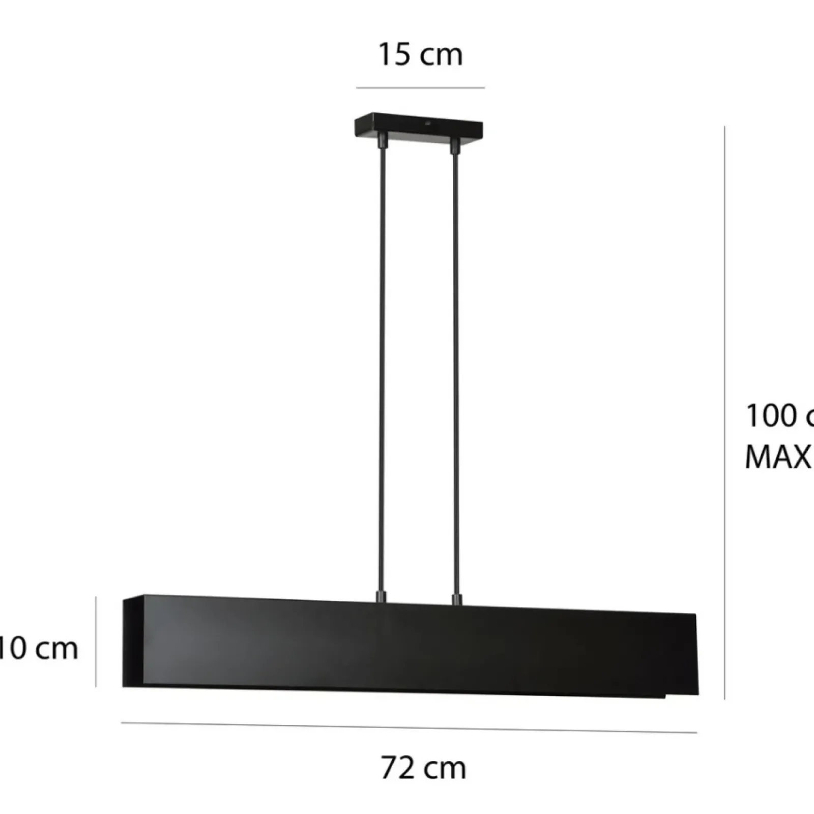 Sklep Kaja Lampa wisząca niecodzienny klosz 672/3 | Kaja Oświetlenie czarny Shop