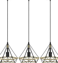 Sklep Kaja Lampa wisząca nowoczesna 8803/3 ZWIS - 06 PIRAMIDA | Kaja Oświetlenie Best