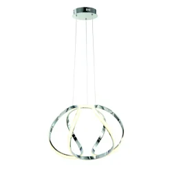 Sklep Kaja Lampa wisząca o designerskim kształcie ML3808 GLOBE | Kaja Oświetlenie chrom Outlet