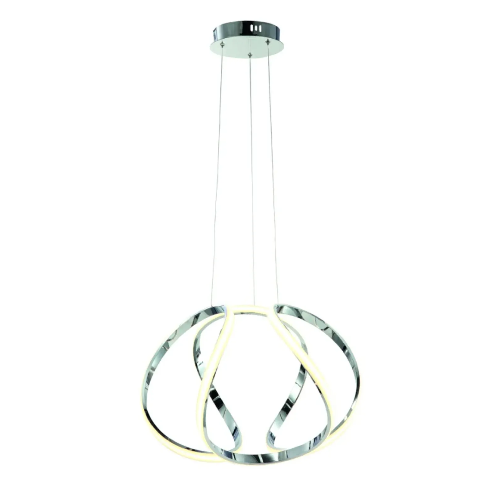 Sklep Kaja Lampa wisząca o designerskim kształcie ML3808 GLOBE | Kaja Oświetlenie chrom Outlet