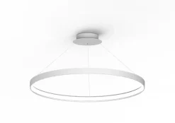 Sklep Kaja Lampa wisząca obręcz do salonu LA0716/1 - WH CIRCLE | Kaja Online
