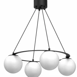 Sklep Kaja Lampa wisząca obręcz z kulistymi kloszami LX 5585 BALLO | Kaja Hot