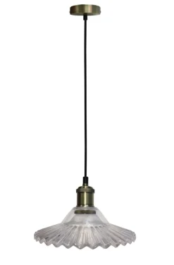 Sklep Kaja Lampa wisząca ozdobny klosz E27 LEDEA 50101273 GENEVA | Kaja Clearance