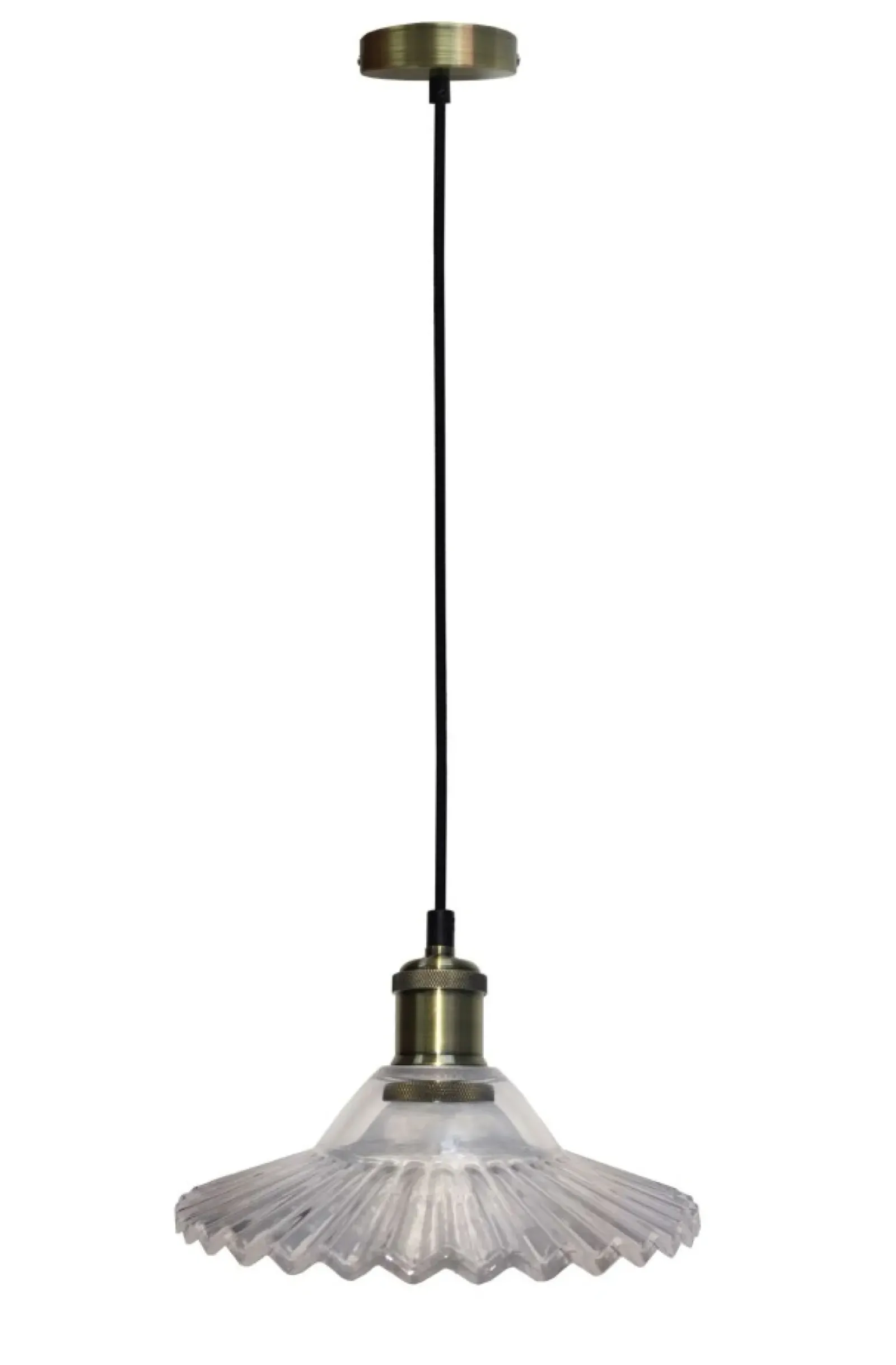 Sklep Kaja Lampa wisząca ozdobny klosz E27 LEDEA 50101273 GENEVA | Kaja Clearance