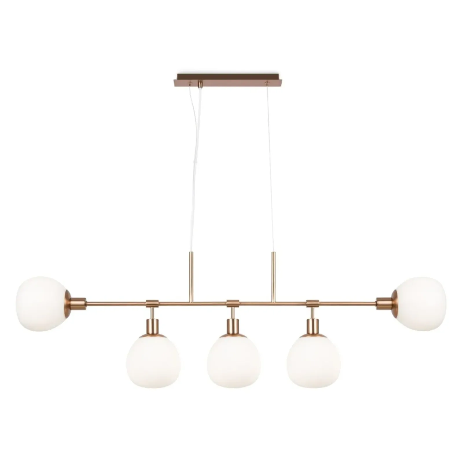 Sklep Kaja Lampa wisząca, pięć kloszy na E14 MOD221PL-05G z serii ERICH złoty Cheap