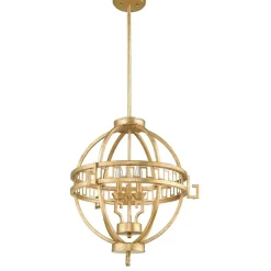 Sklep Kaja Lampa wisząca, postarzane złoto GN-LEMURIA-3P-A z serii LEMURIA postarzanezłoto Shop