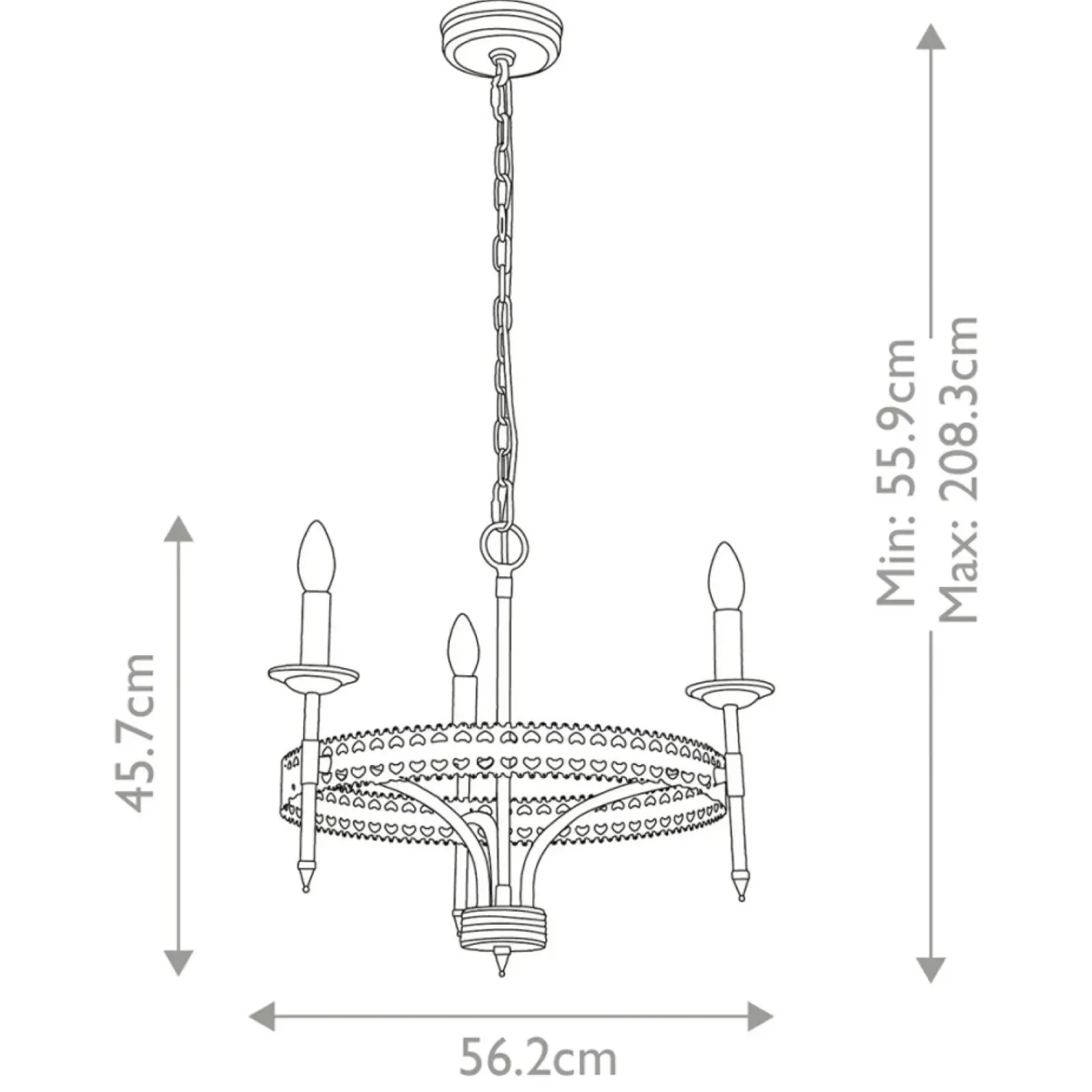 Sklep Kaja Lampa wisząca, styl industrialny CROWN3 z serii CROWN* Randole Tradycyjne