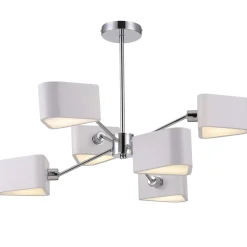 Sklep Kaja Lampa wisząca, sześć punktów świetlnych MOD050PL-06CH z serii BRIANNE chrom Flash Sale